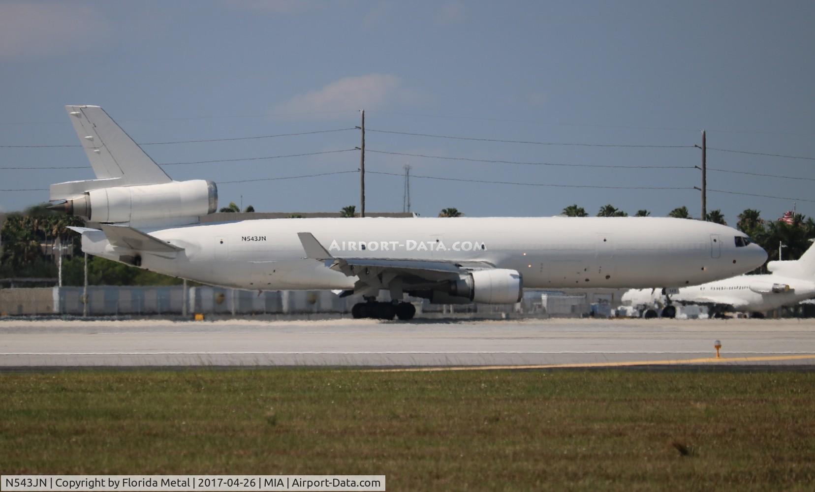 N543JN, 1994 McDonnell Douglas MD-11F C/N 48543, Western Global