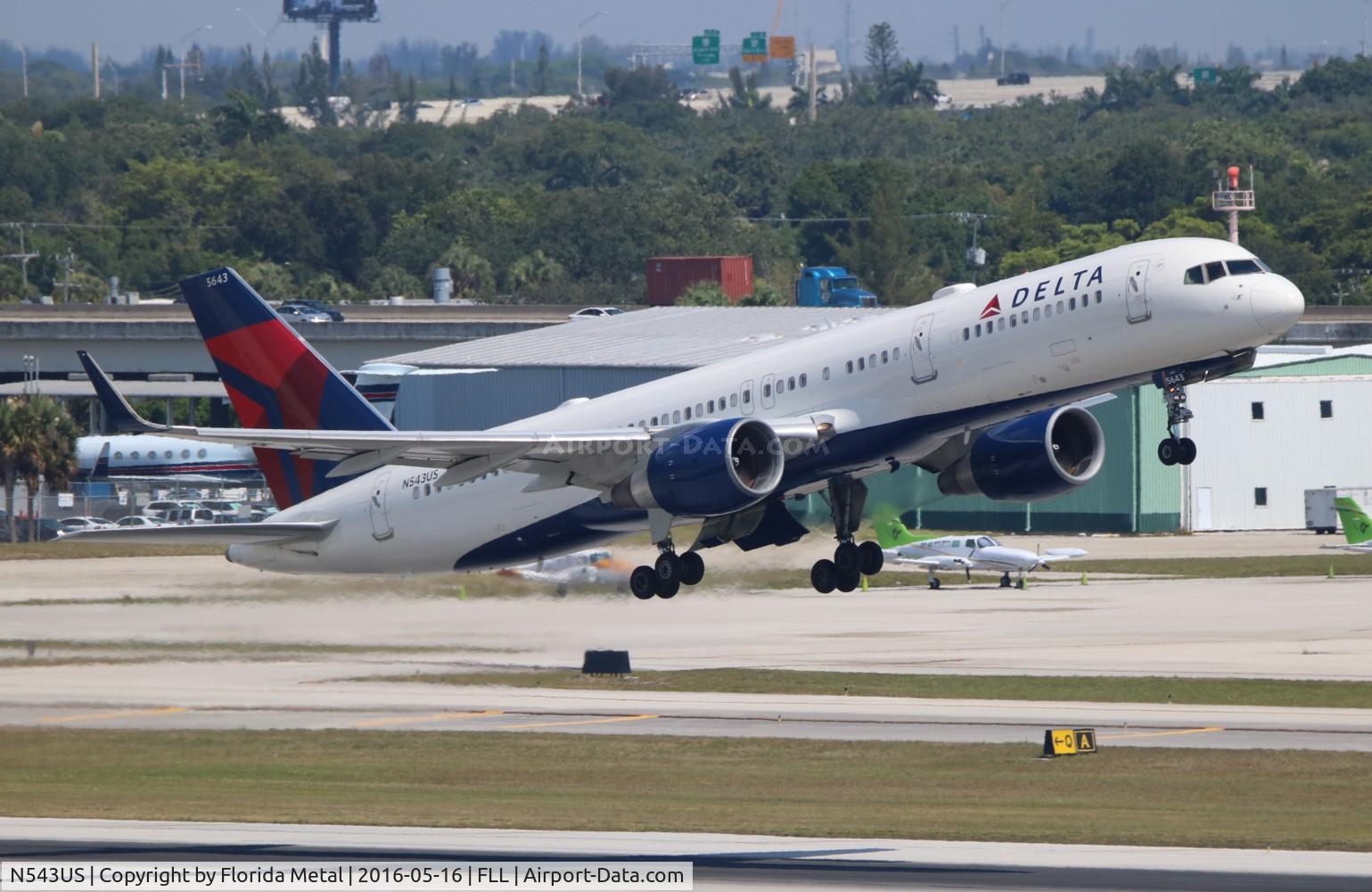 N543US, 1996 Boeing 757-251 C/N 26490, Delta
