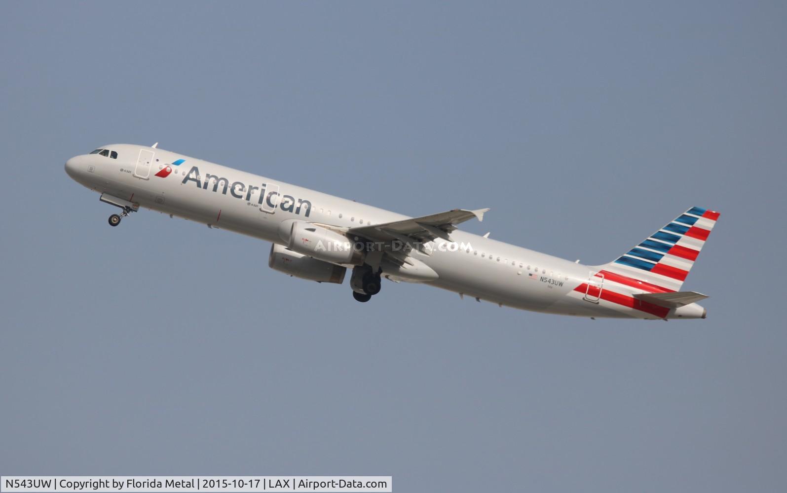 N543UW, 2011 Airbus A321-231 C/N 4843, American