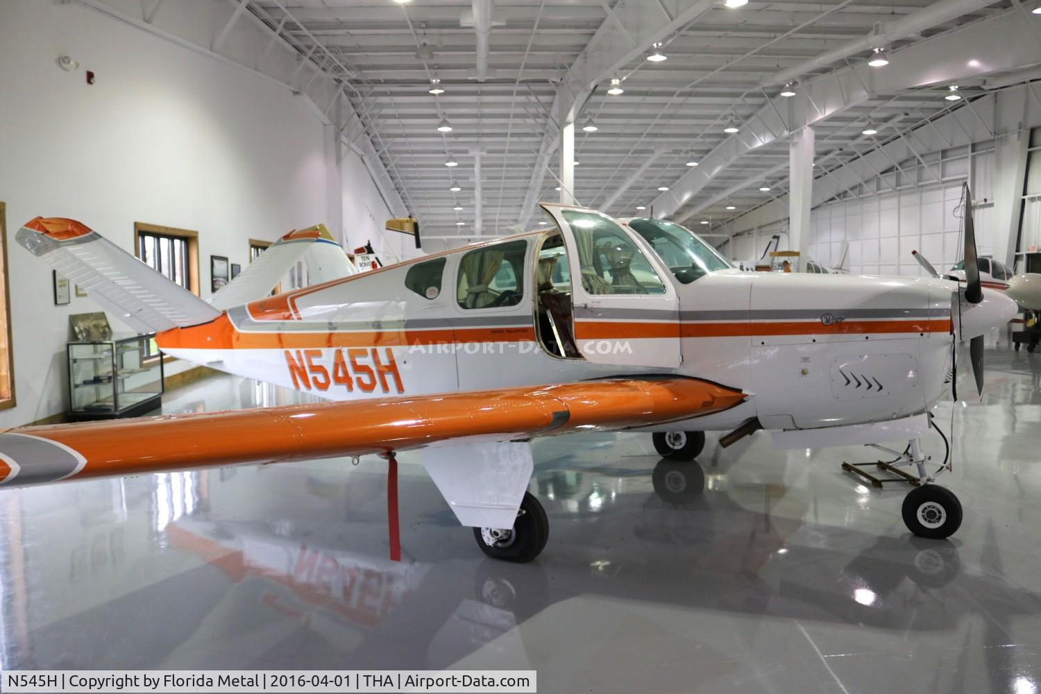 N545H, 1957 Beech H35 Bonanza C/N D-4982, Bonanza H35