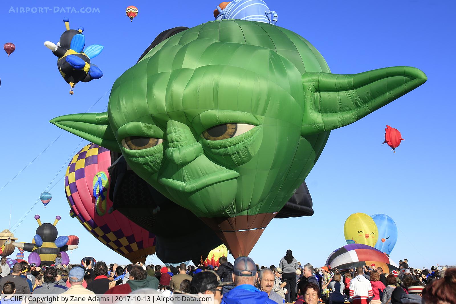 G-CIIE, Cameron Balloons Z-56 C/N 11845, At the 2017 Albuquerque Balloon Fiesta