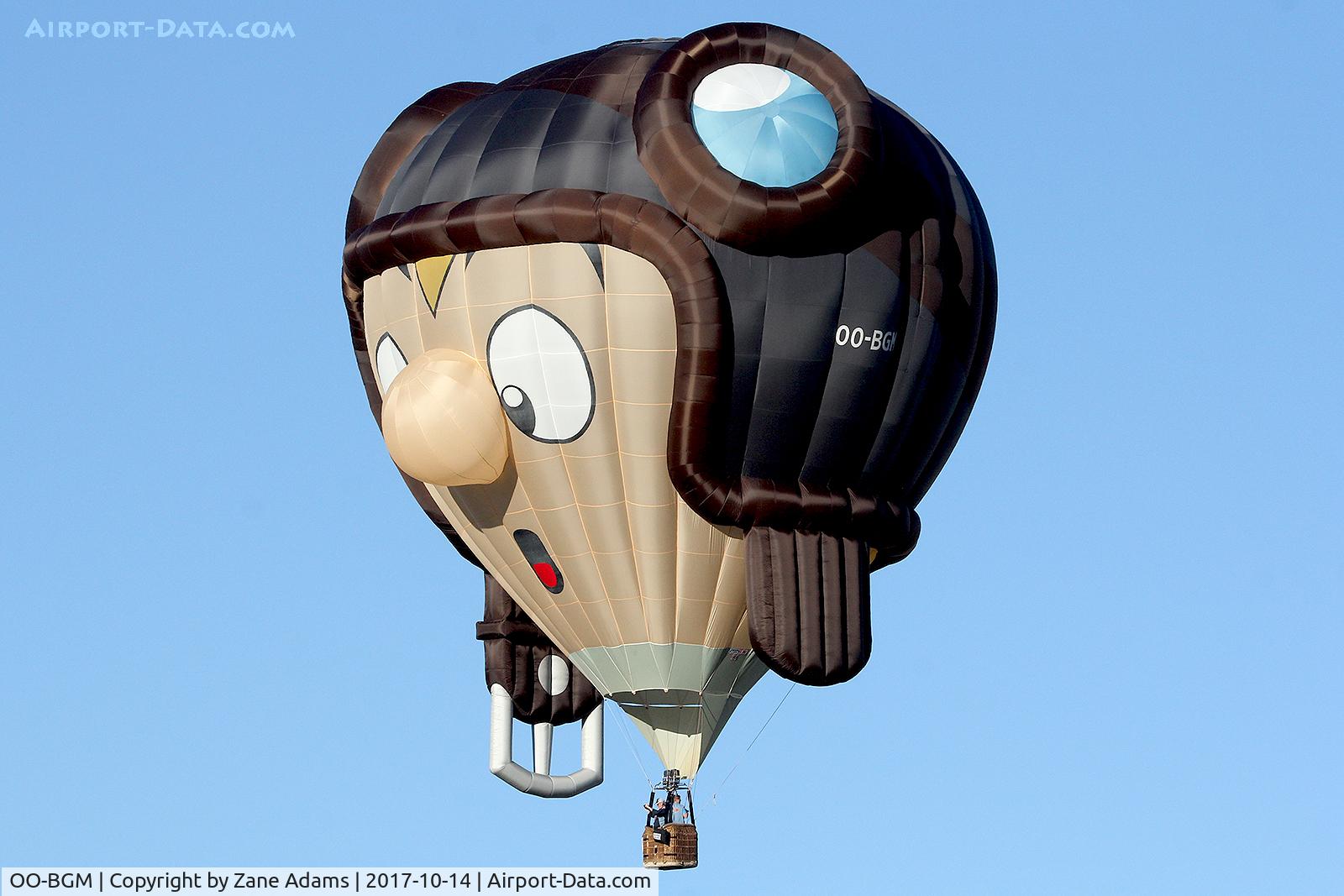 OO-BGM, 2011 Cameron Z-90 C/N 11514, At the 2017 Albuquerque Balloon Fiesta