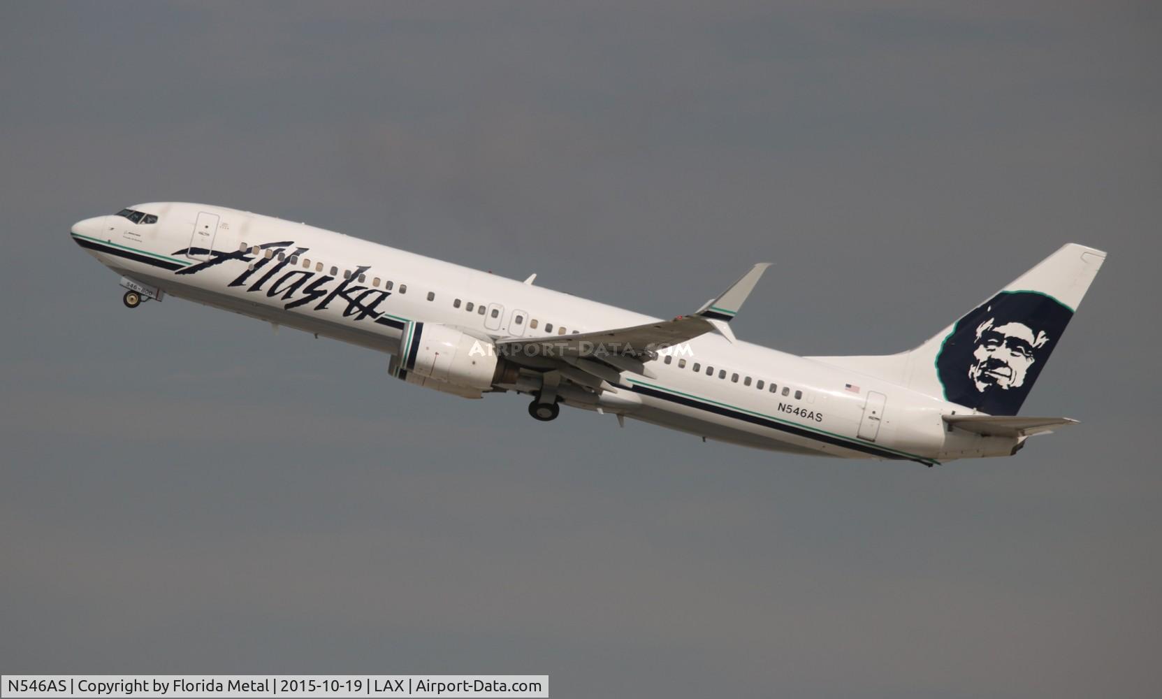 N546AS, 2005 Boeing 737-890 C/N 30022, Alaska
