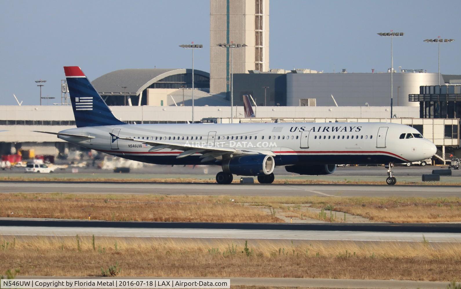 N546UW, 2011 Airbus A321-231 C/N 4885, US Airways