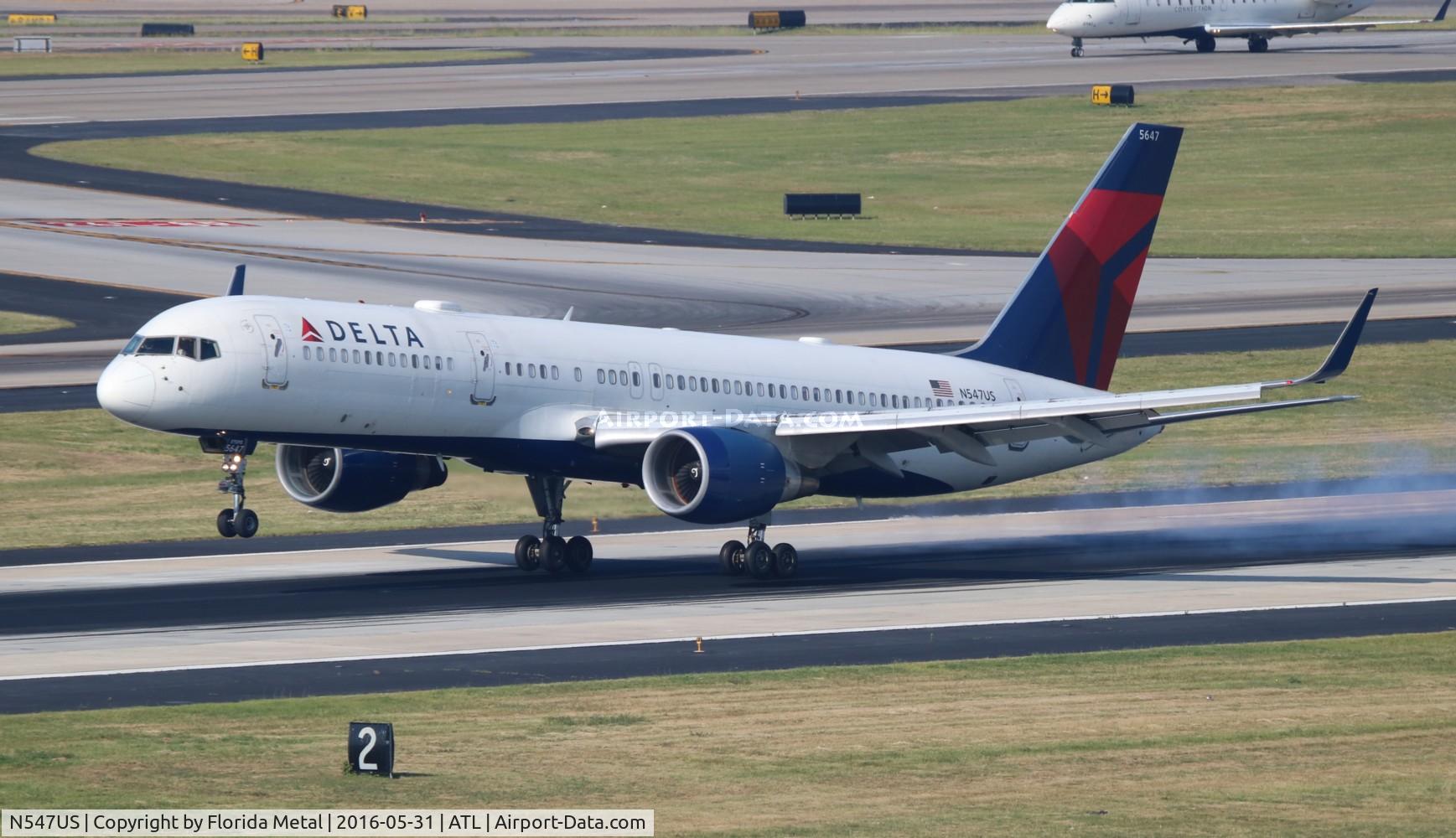 N547US, 1996 Boeing 757-251 C/N 26494, Delta