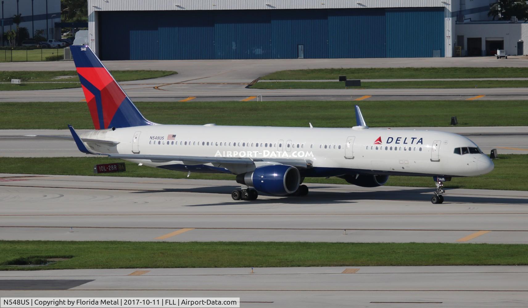 N548US, 1996 Boeing 757-251 C/N 26495, Delta