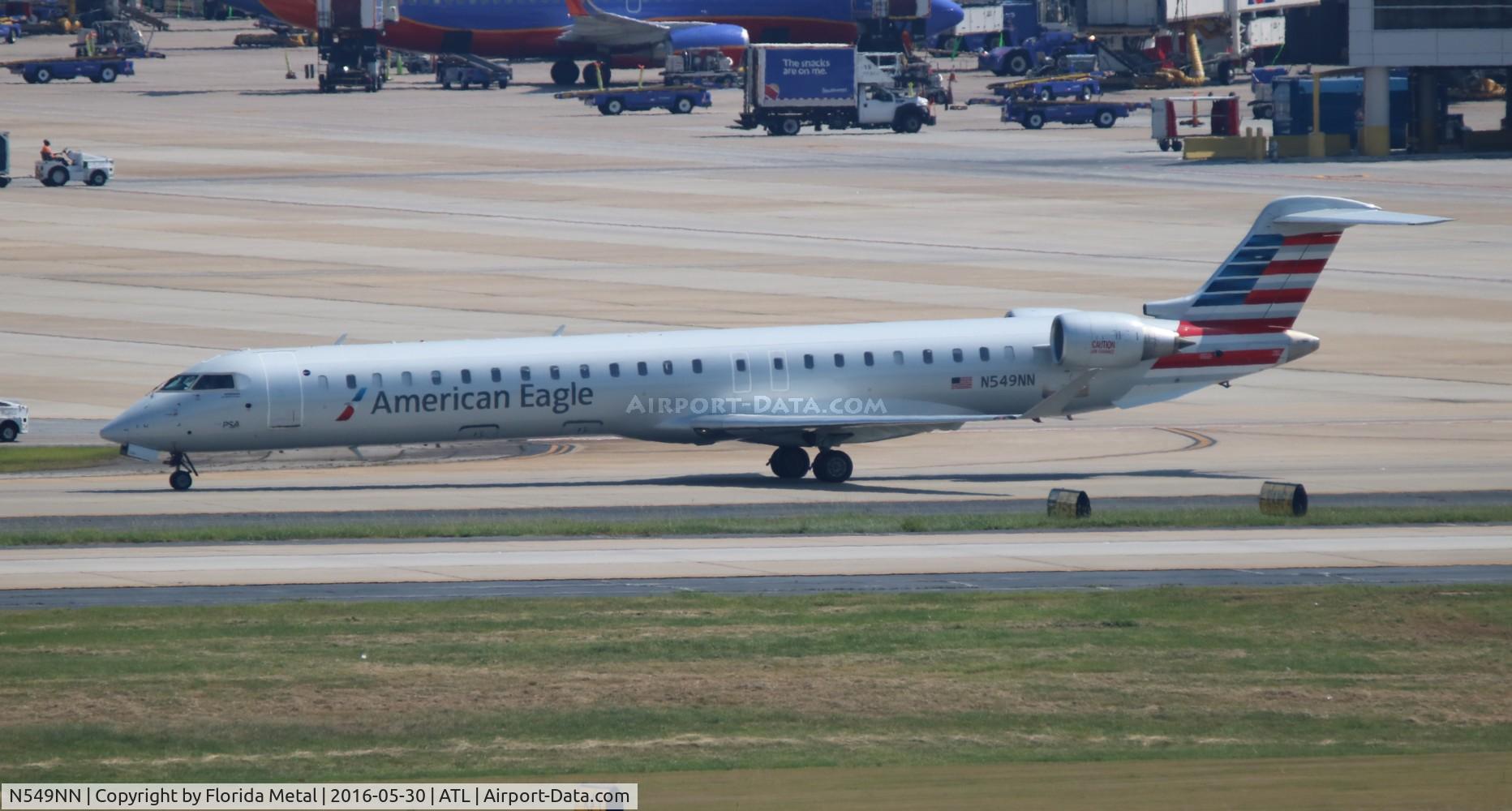 N549NN, 2014 Bombardier CRJ-900 (CL-600-2D24) C/N 15327, American Eagle