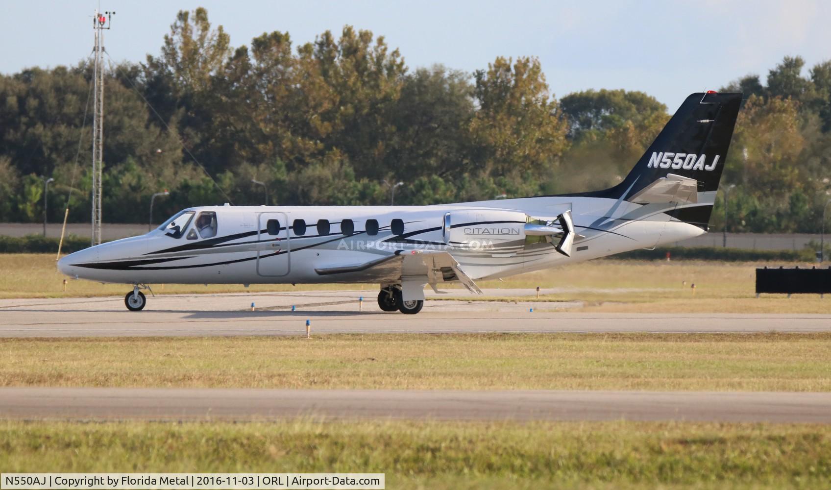 N550AJ, 1987 Cessna S550 Citation IIS C/N S550-0141, Citation 550