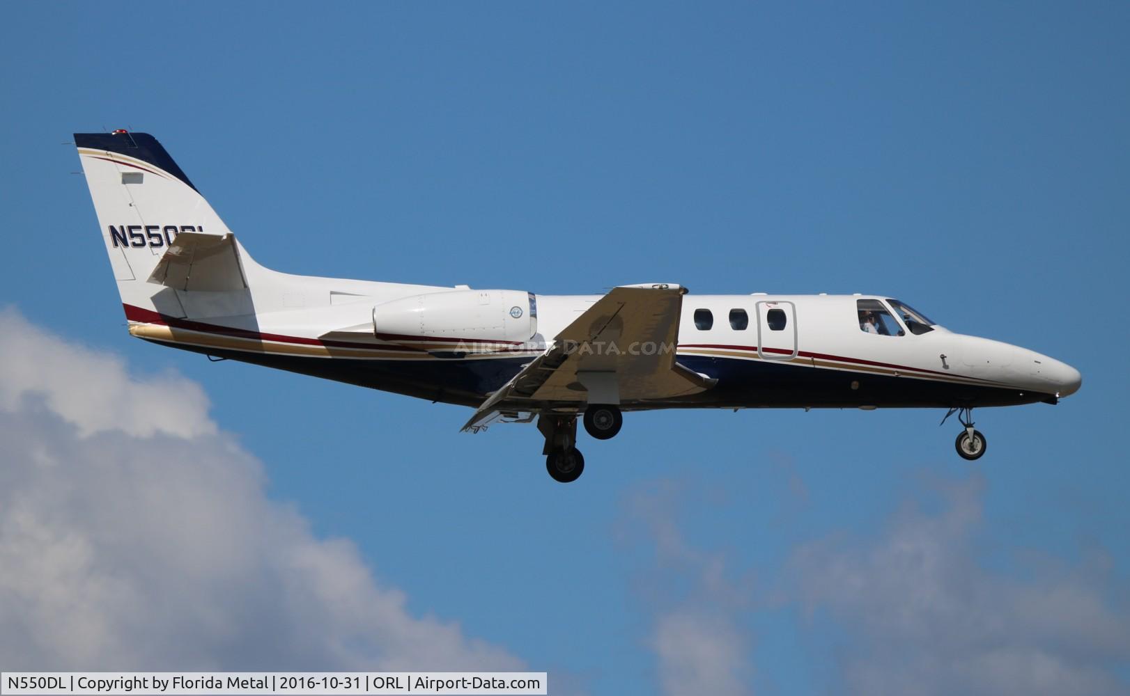 N550DL, 1988 Cessna S550 Citation IIS C/N S550-0155, Citation 550