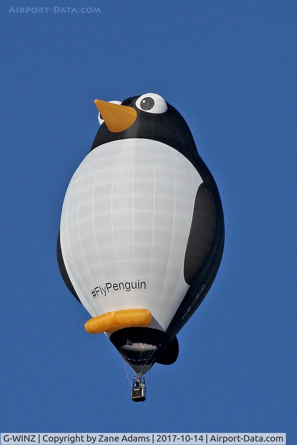 G-WINZ, 2017 Lindstrand LTL Series Special Penguin C/N 050, At the 2017 Albuquerque Balloon Fiesta
