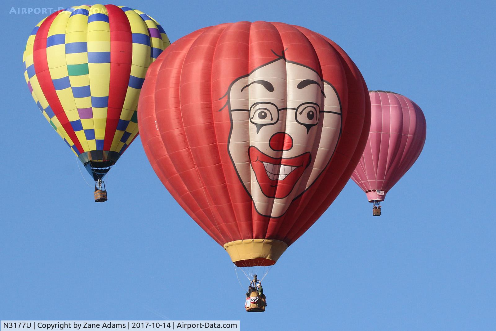 N3177U, 1998 Balloon Works FIREFLY 7-15 C/N F7-1052, At the 2017 Albuquerque Balloon Fiesta