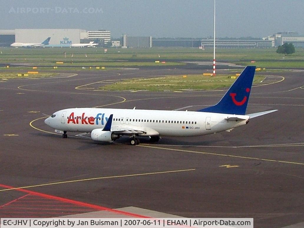 EC-JHV, 2005 Boeing 737-8FH C/N 30826, Arkefly, now D.ASXQ SunExpress Germany