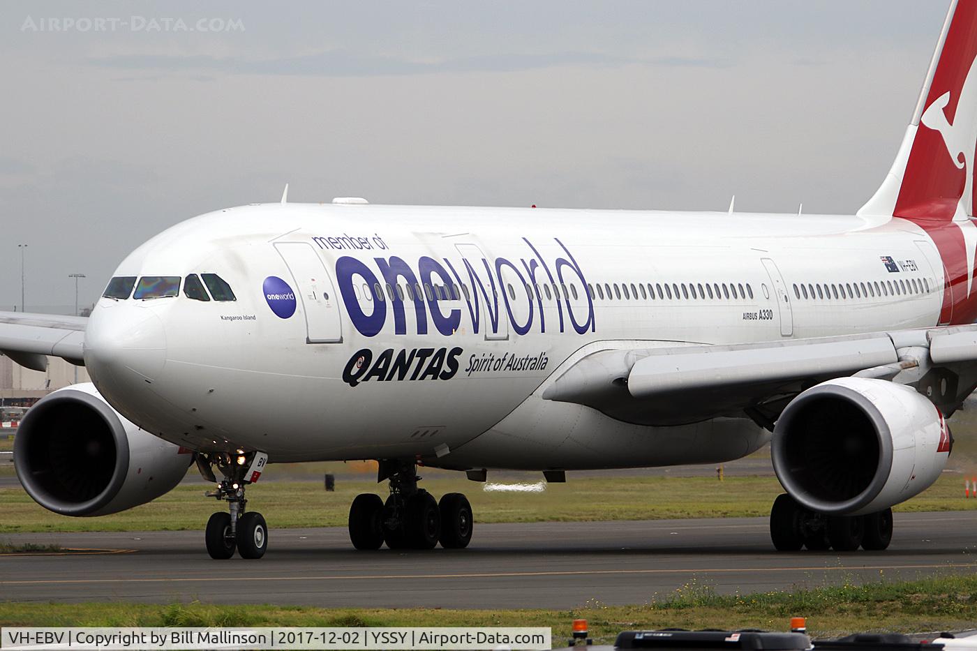 VH-EBV, 2012 Airbus A330-202 C/N 1365, TAXIING