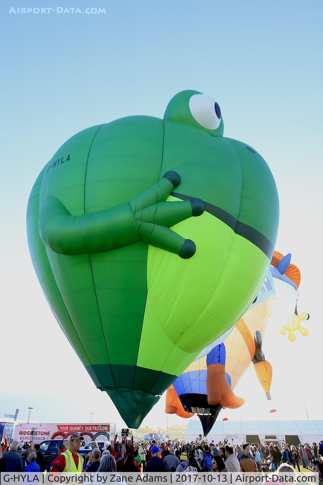 G-HYLA, 2014 Kubicek BB30Z C/N 458, At the 2017 Albuquerque Balloon Fiesta