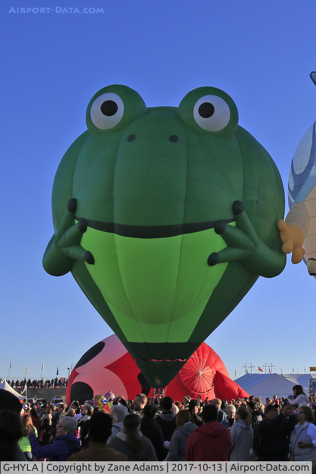 G-HYLA, 2014 Kubicek BB30Z C/N 458, At the 2017 Albuquerque Balloon Fiesta