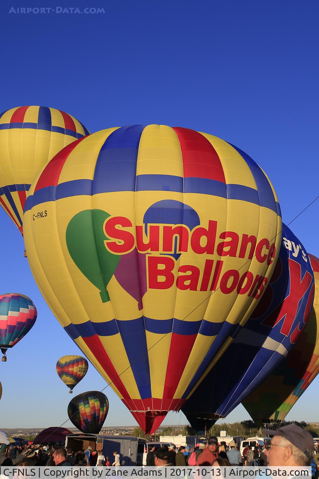 C-FNLS, 1992 Cameron Balloons A-250 C/N 2764, At the 2017 Albuquerque Balloon Fiesta