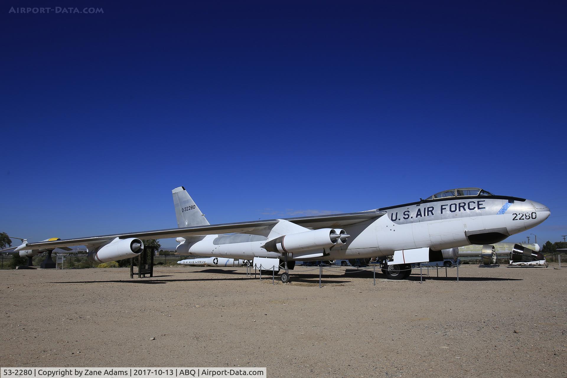 53-2280, 1953 Boeing B-47E-110-BW Stratojet C/N 4501093, The National Museum of Nuclear Science & History