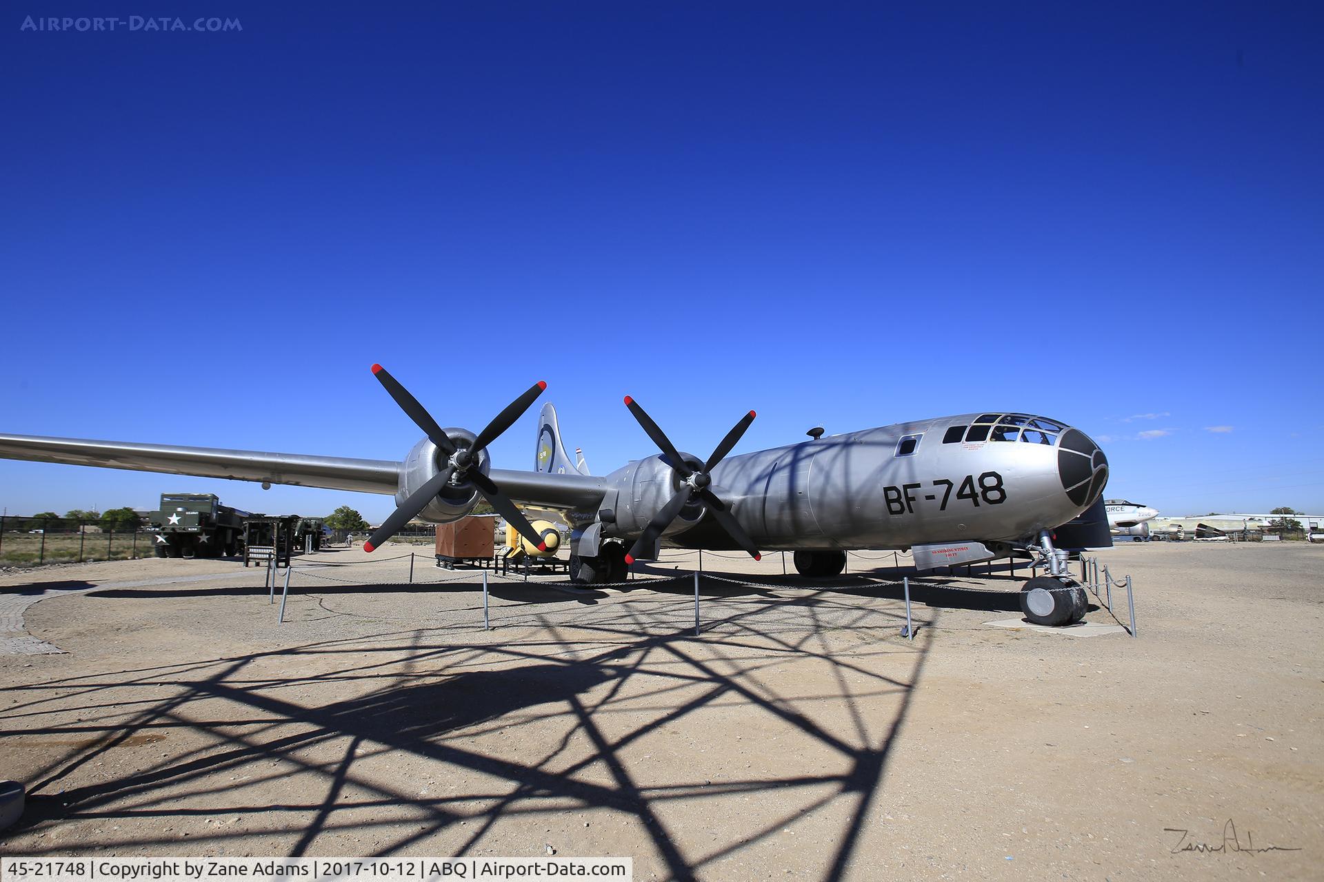 45-21748, 1945 Boeing B-29 Superfortess C/N 13643, The National Museum of Nuclear Science & History