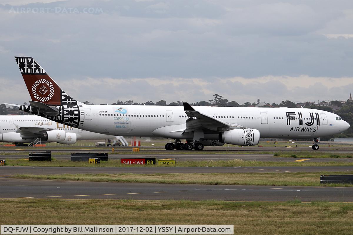 DQ-FJW, 2015 Airbus A330-343 C/N 1692, TAXIING