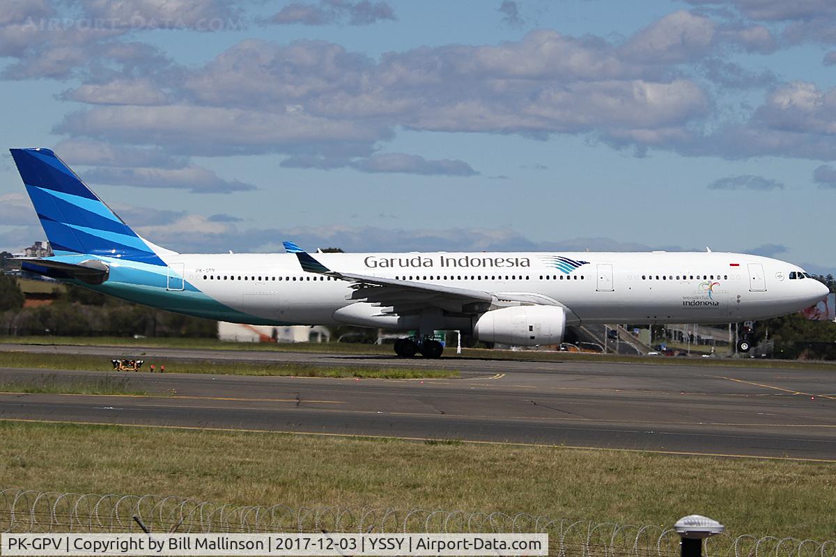 PK-GPV, 2014 Airbus A330-343 C/N 1577, ROTATING