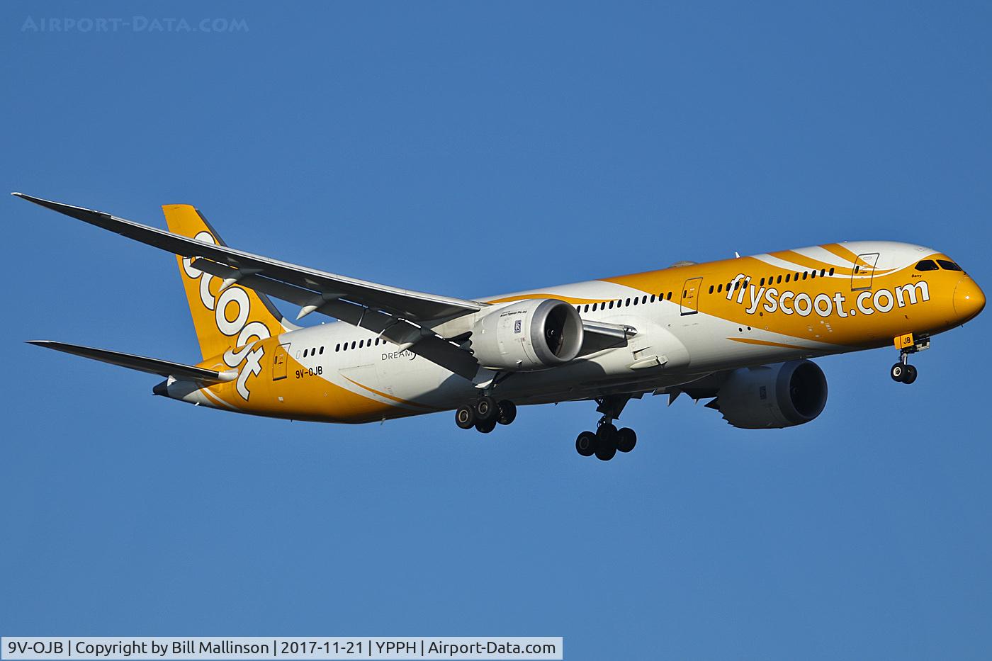 9V-OJB, 2014 Boeing 787-9 Dreamliner Dreamliner C/N 37113, FINALS TO 21
