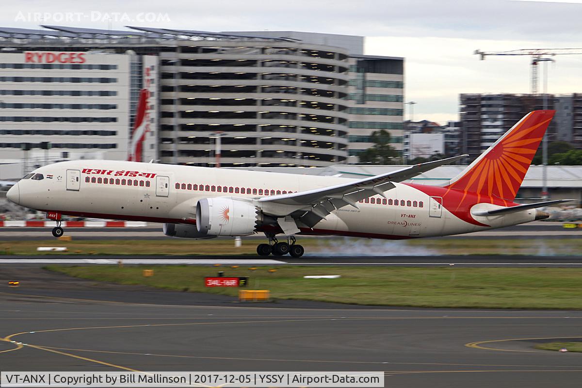 VT-ANX, 2016 Boeing 787-8 Dreamliner Dreamliner C/N 36295, IN FROM DEL
