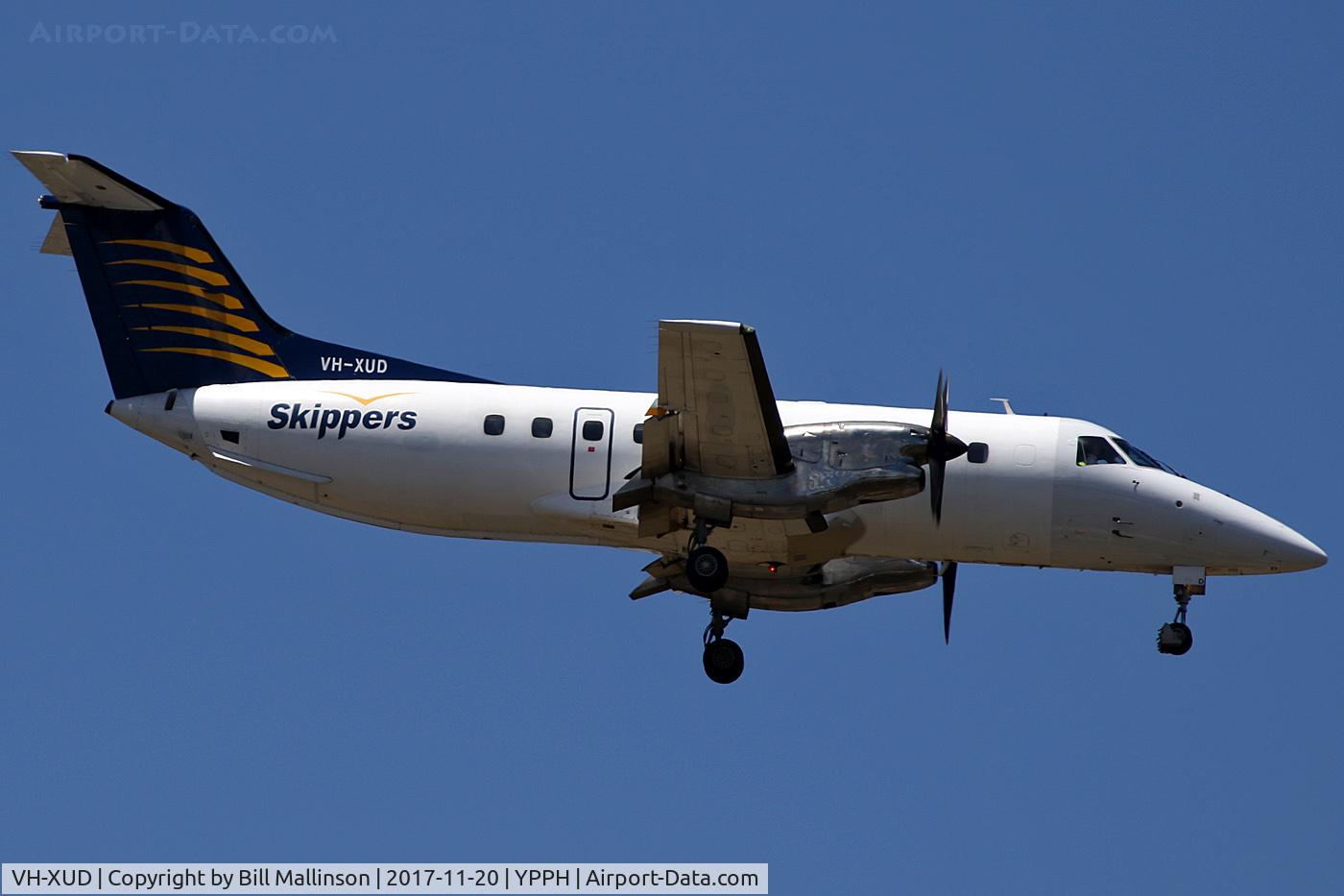 VH-XUD, 1989 Embraer EMB-120ER Brasilia C/N 120140, FINALS TO 21