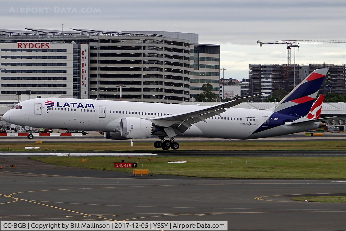 CC-BGB, 2014 Boeing 787-916 Dreamliner Dreamliner C/N 35318, LA801 SCL-AKL-SYD