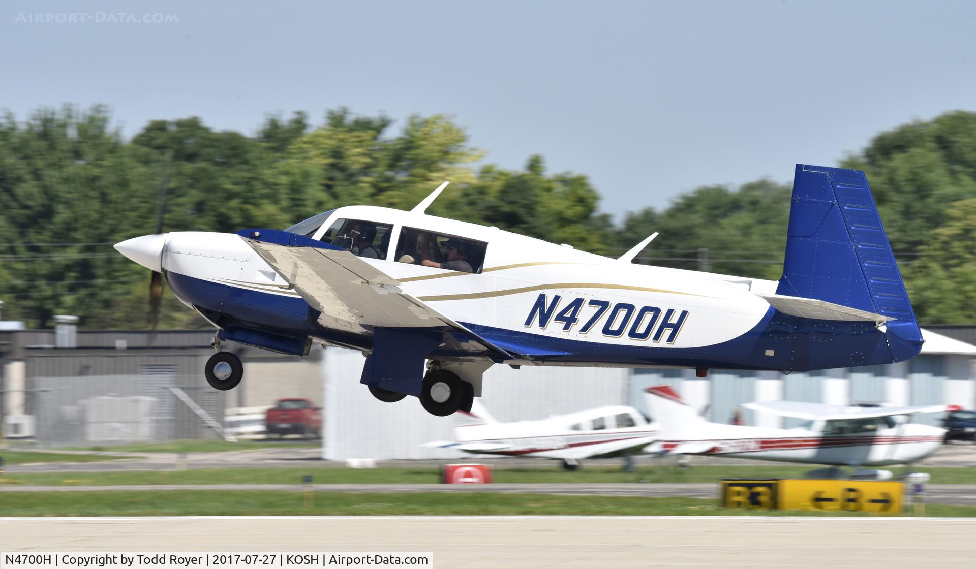 N4700H, 1979 Mooney M20J 201 C/N 24-0825, Airventure 2017