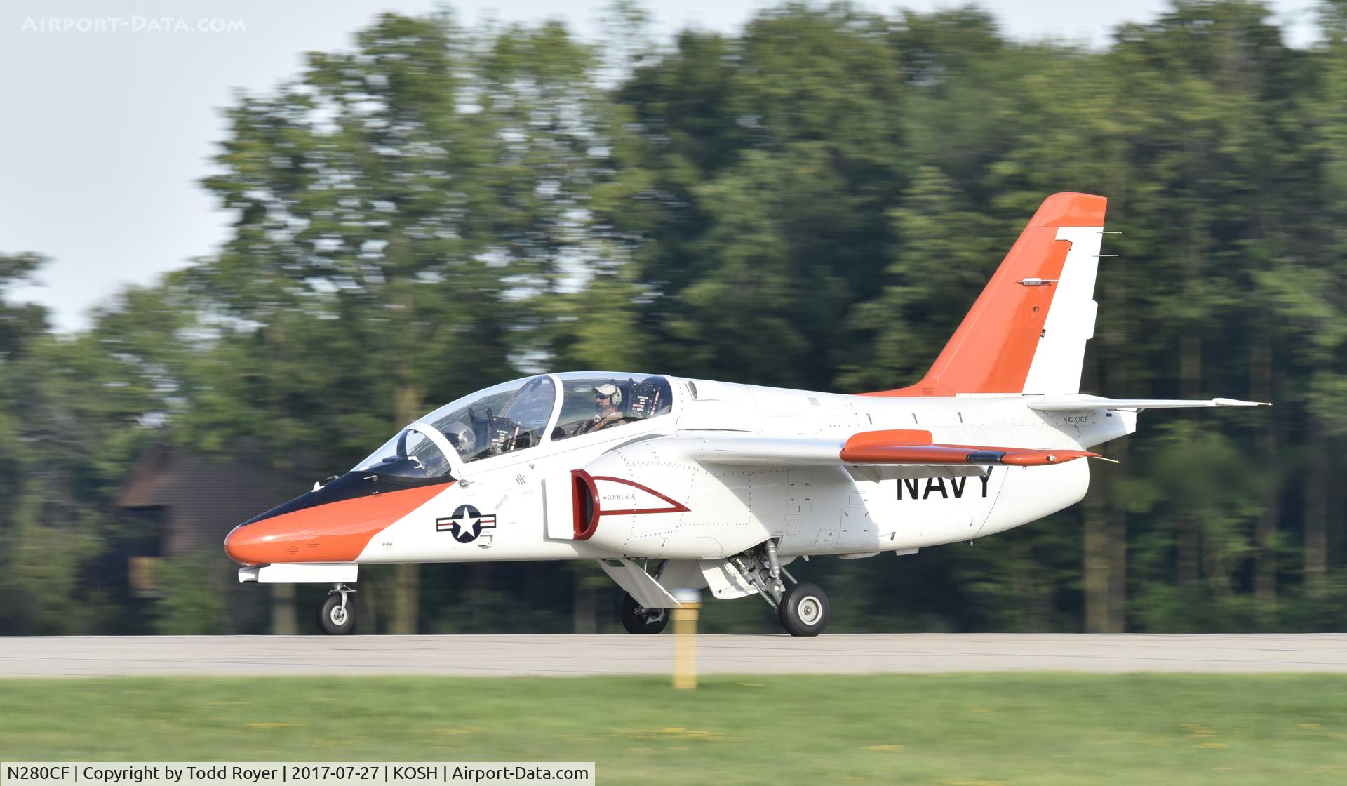 N280CF, 1985 SIAI-Marchetti S-211 C/N 030/02-028, Airventure 2017