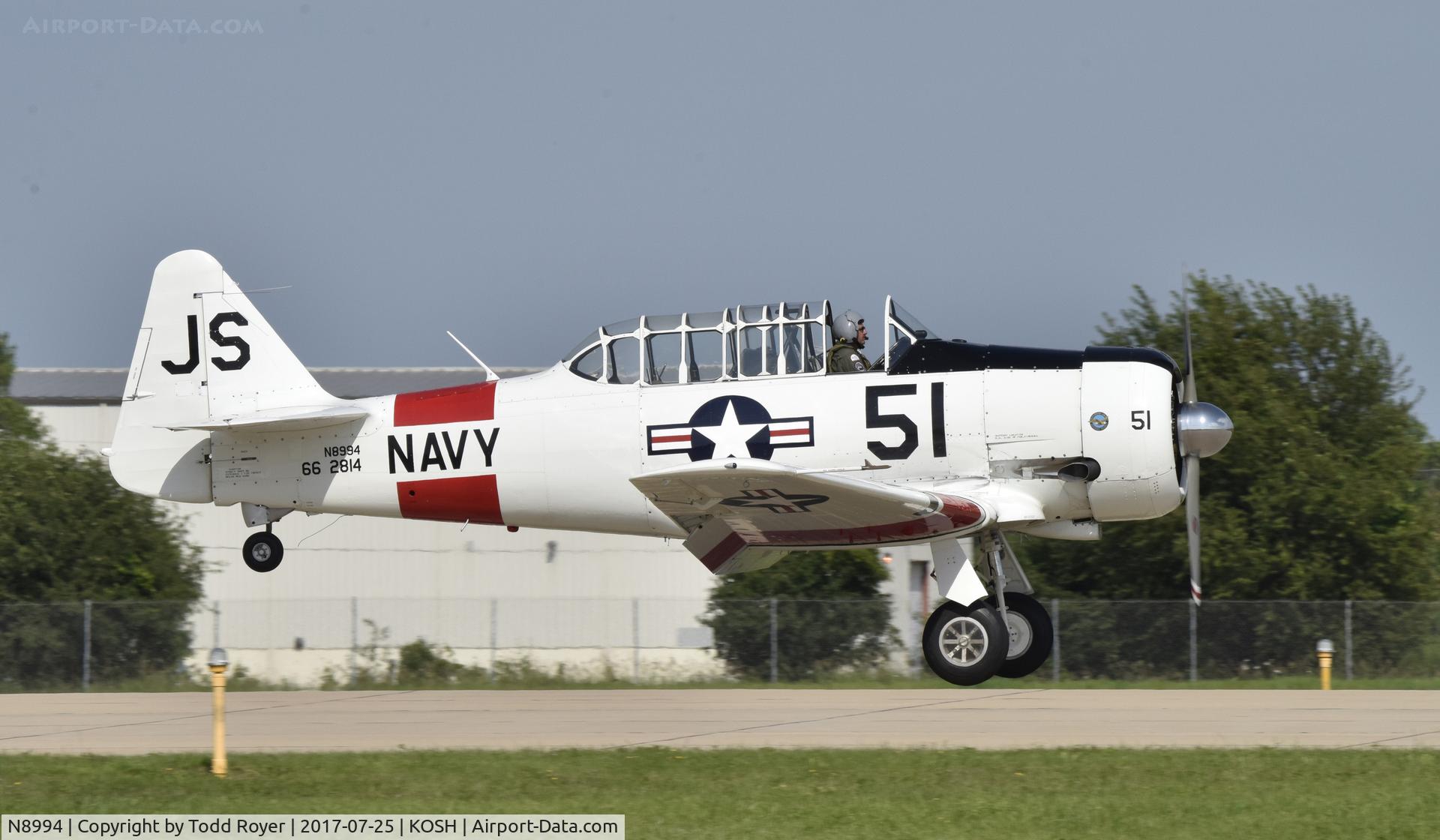N8994, 1943 Noorduyn AT-16 Harvard II C/N 66-2814, Airventure 2017
