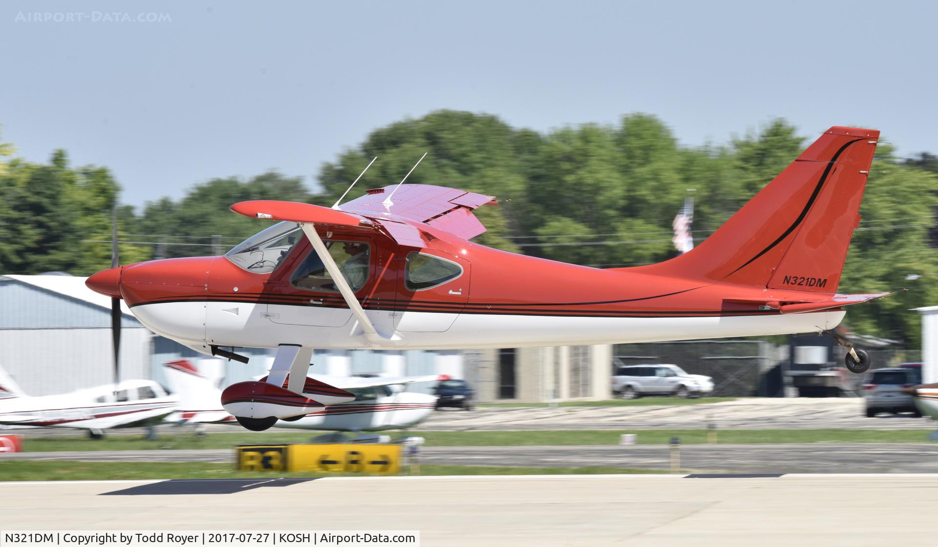 N321DM, 2008 Glasair GS-2 Sportsman C/N 7264, Airventure 2017