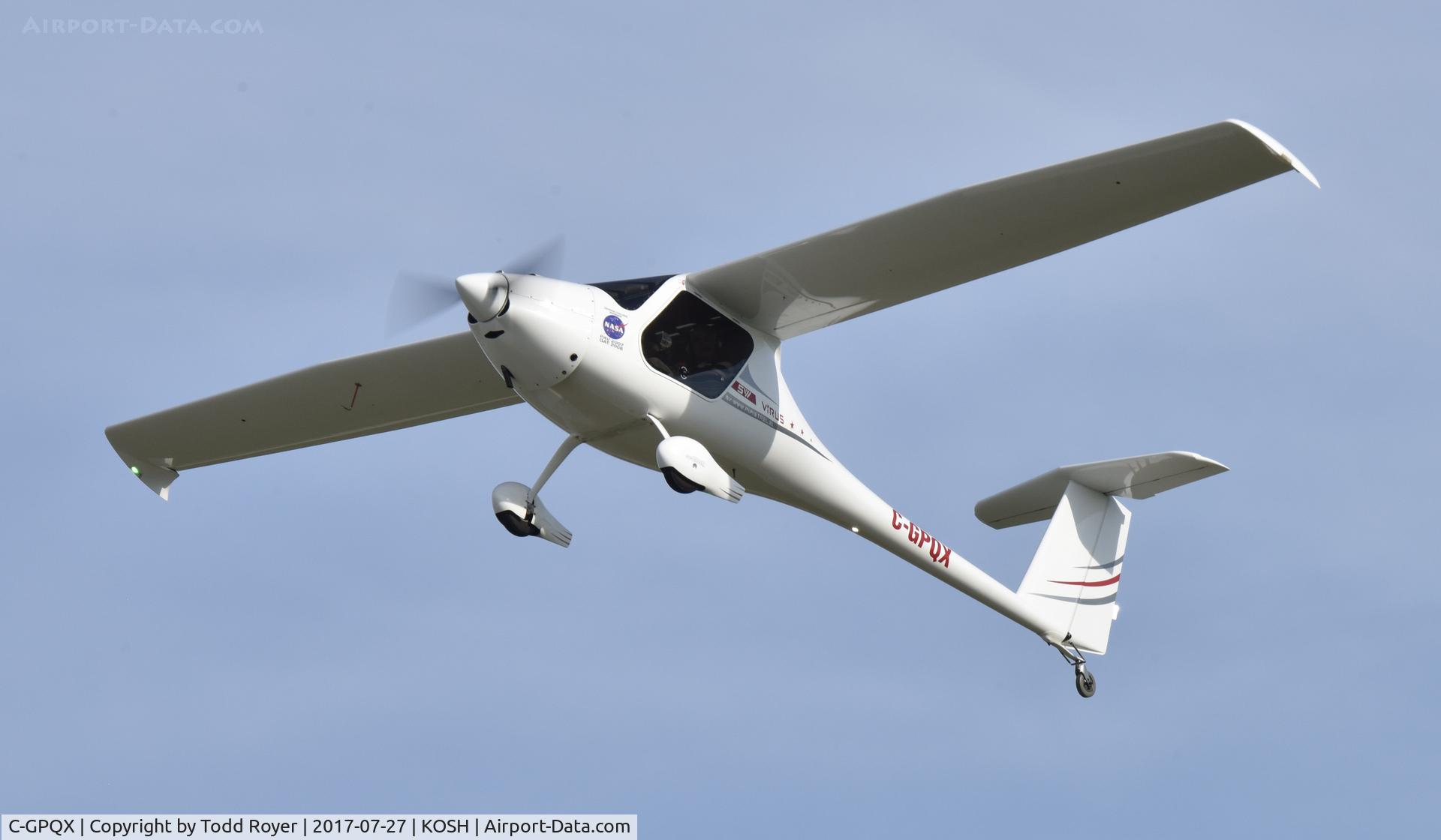 C-GPQX, 2012 Pipistrel Virus SW C/N 449, Airventure 2017