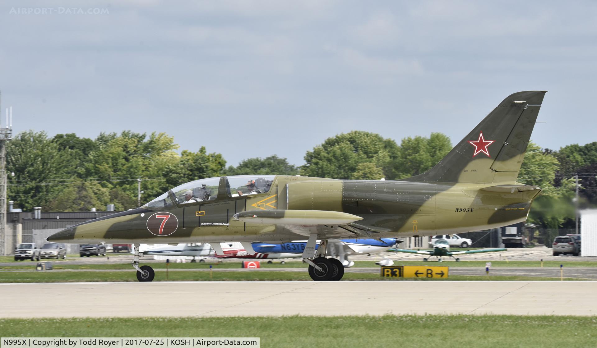 N995X, 1983 Aero L-39C Albatros C/N 332507, Airventure 2017