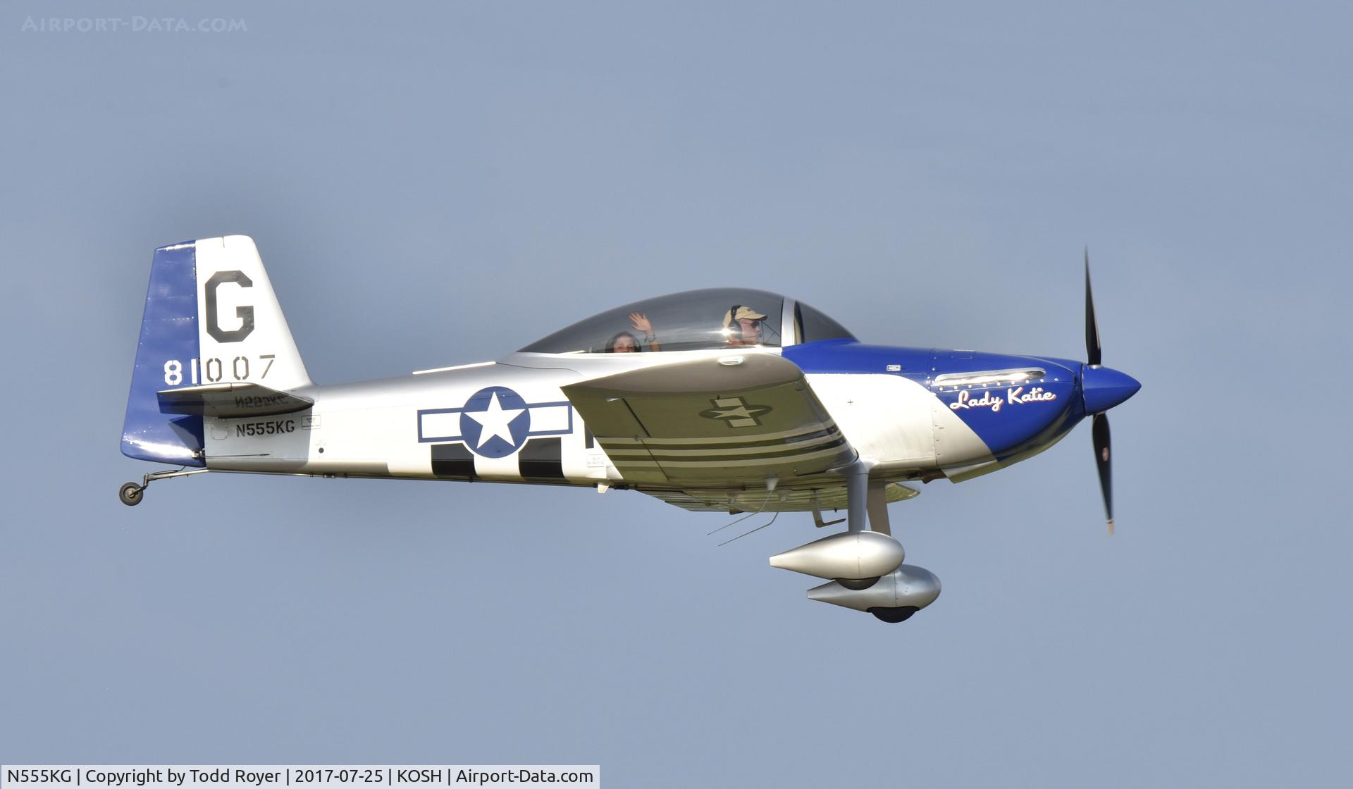 N555KG, 2012 Van's RV- 8 C/N 81007, Airventure 2017