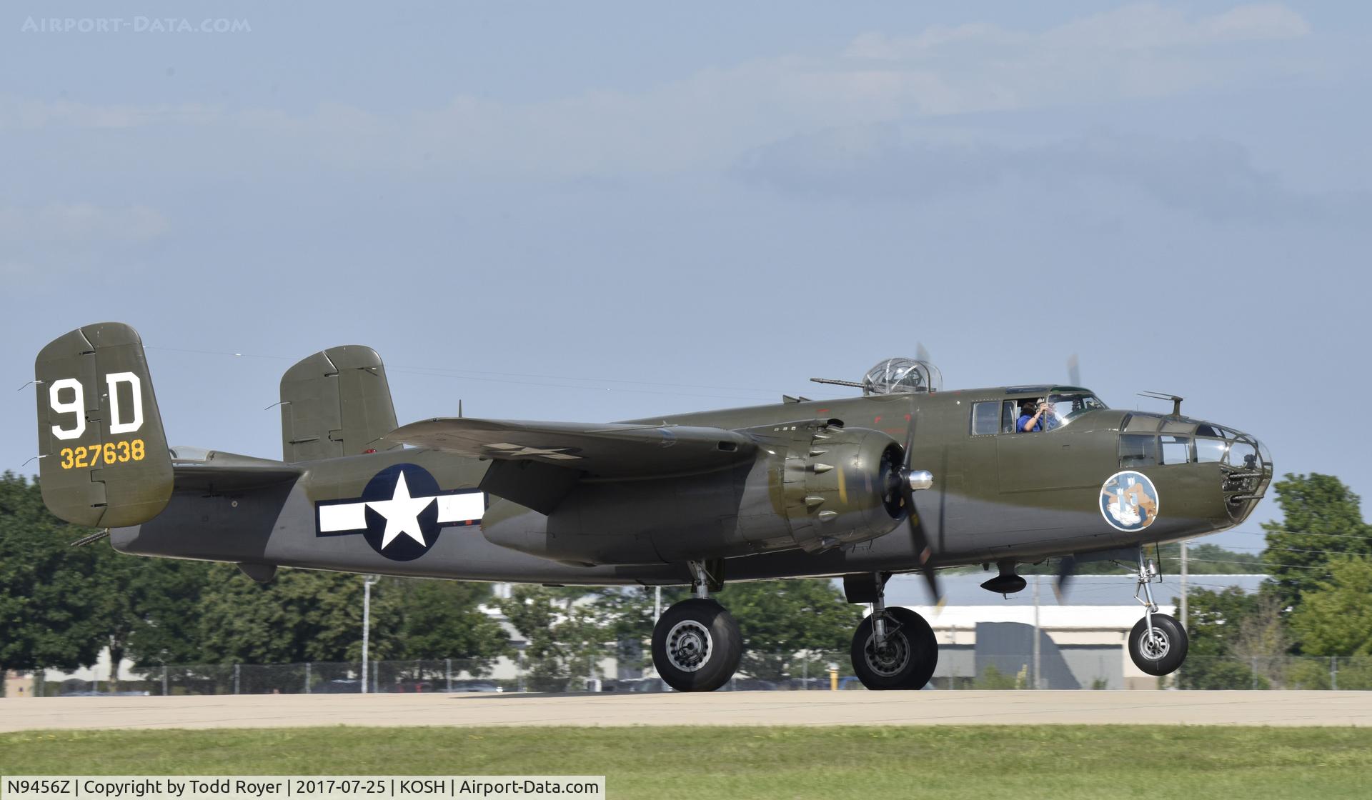 N9456Z, 1943 North American TB-25N Mitchell C/N 108-33214, Airventure 2017
