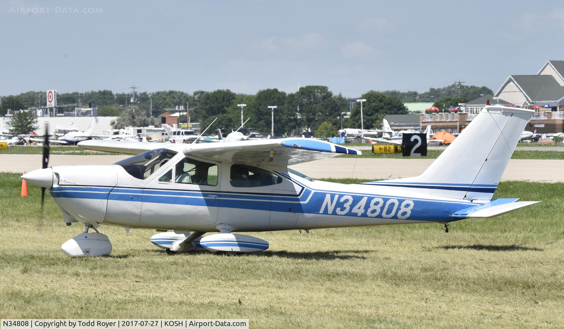 N34808, 1973 Cessna 177B Cardinal C/N 17702016, Airventure 2017