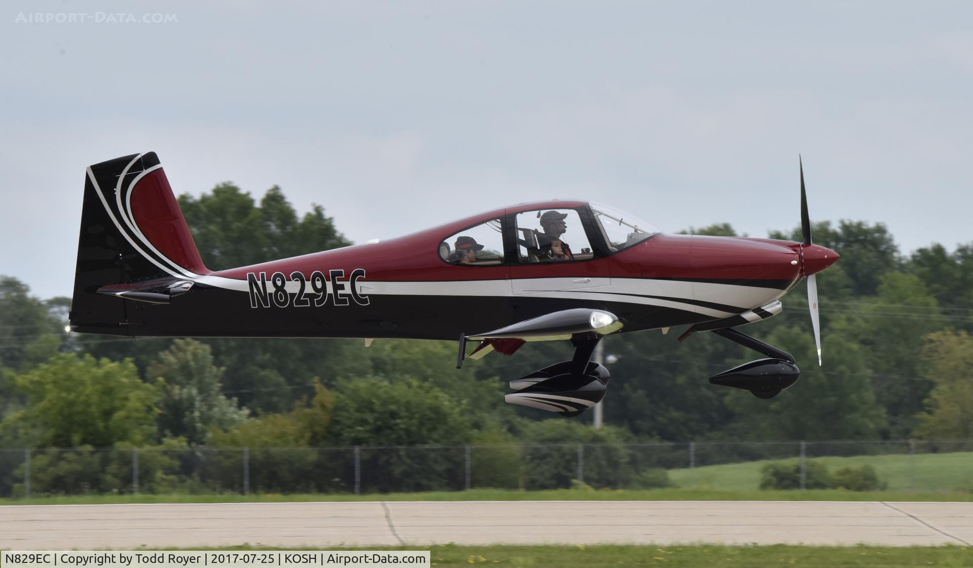 N829EC, 2015 Vans RV-10 C/N 41347, Airventure 2017