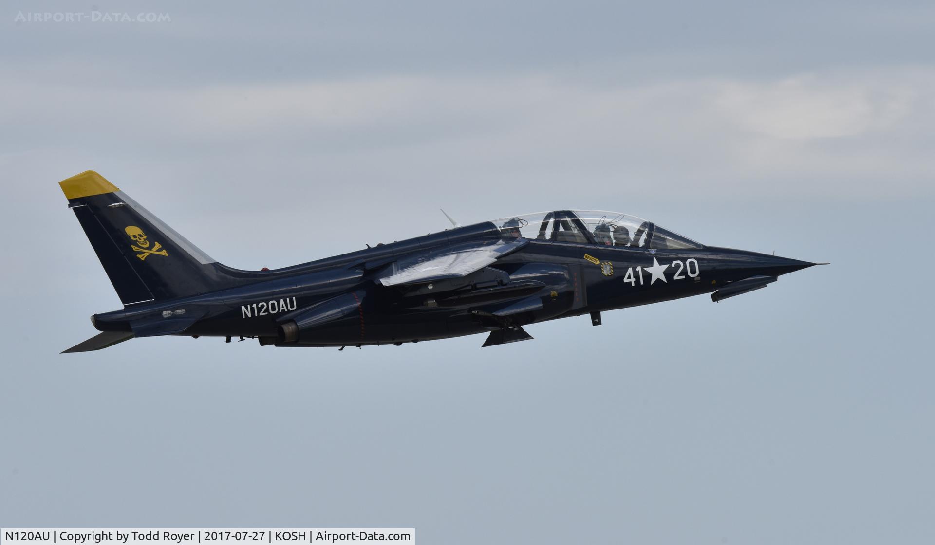 N120AU, 1981 Dassault-Dornier Alpha Jet A C/N 0120, Airventure 2017