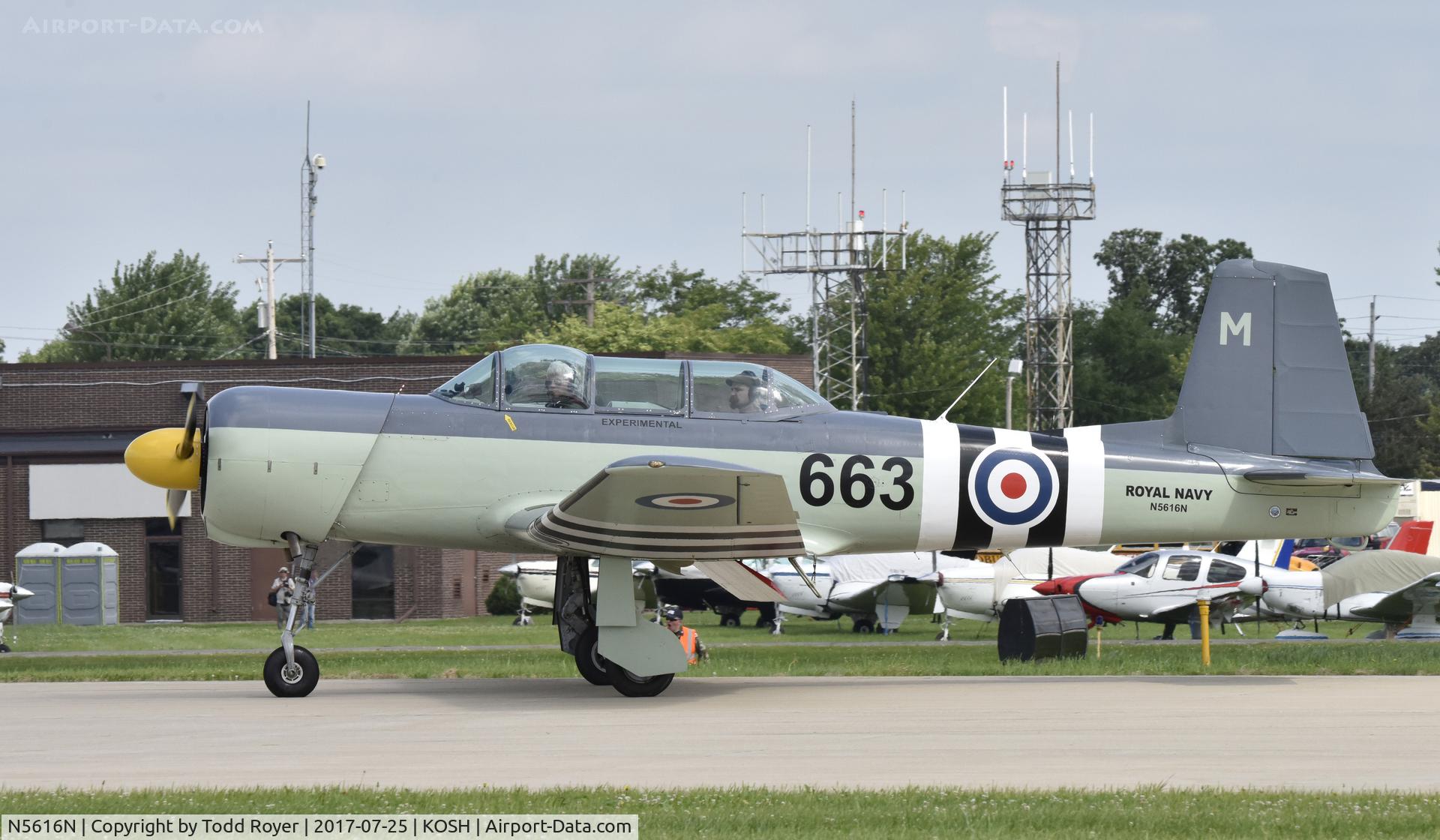 N5616N, Nanchang CJ-6A C/N 5632016, Airventure 2017
