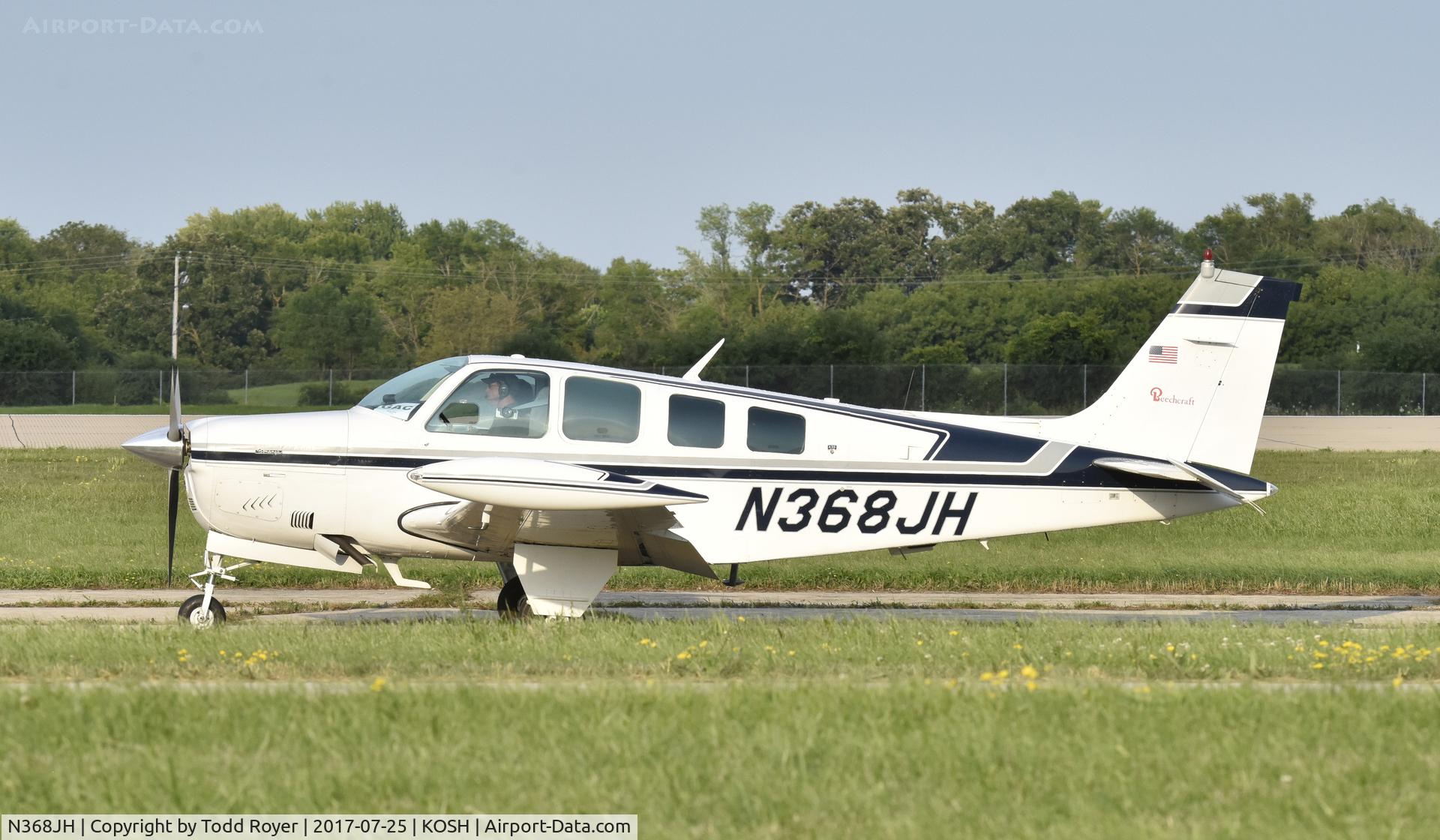 N368JH, 1981 Beech A36 Bonanza 36 C/N E-1920, Airventure 2017