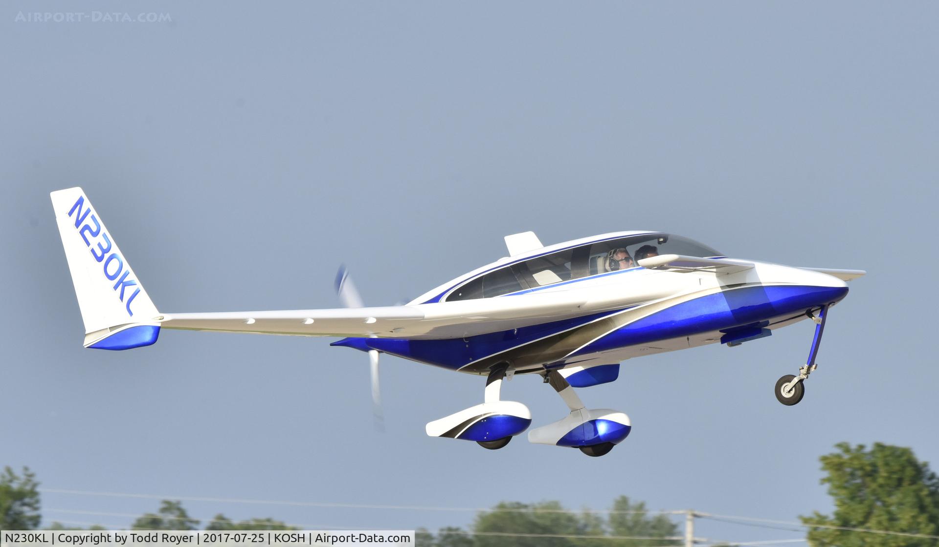 N230KL, 2000 Co-Z Cozy Mark IV C/N 230, Airventure 2017