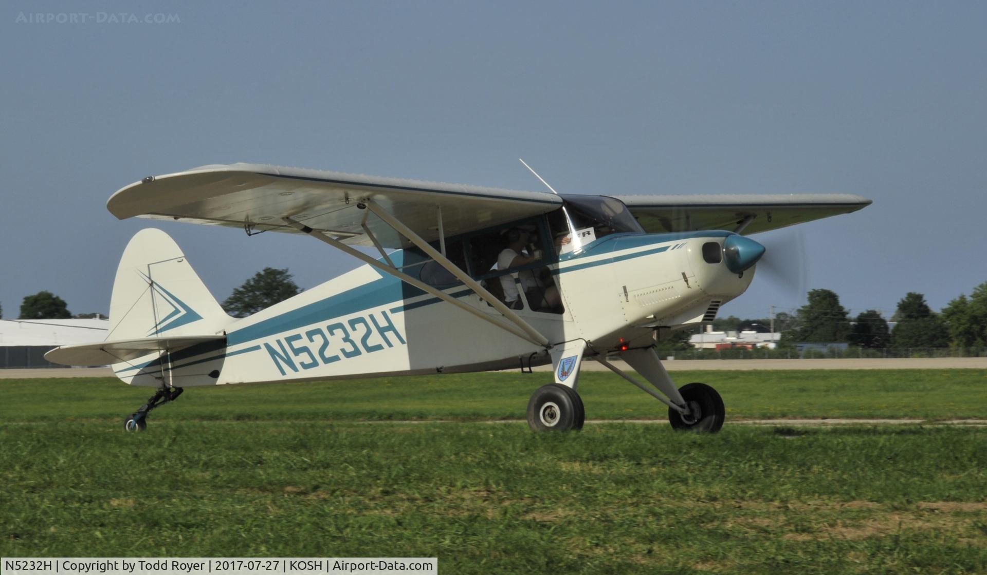 N5232H, Piper PA-16-160 Replica Clipper C/N 16-36, Airventure 2017