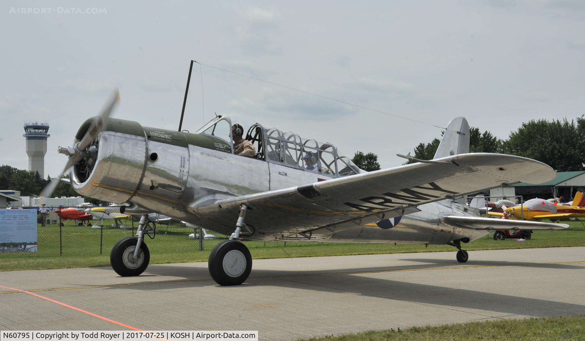 N60795, 1943 Consolidated Vultee BT-13A C/N 10514, Airventure 2017