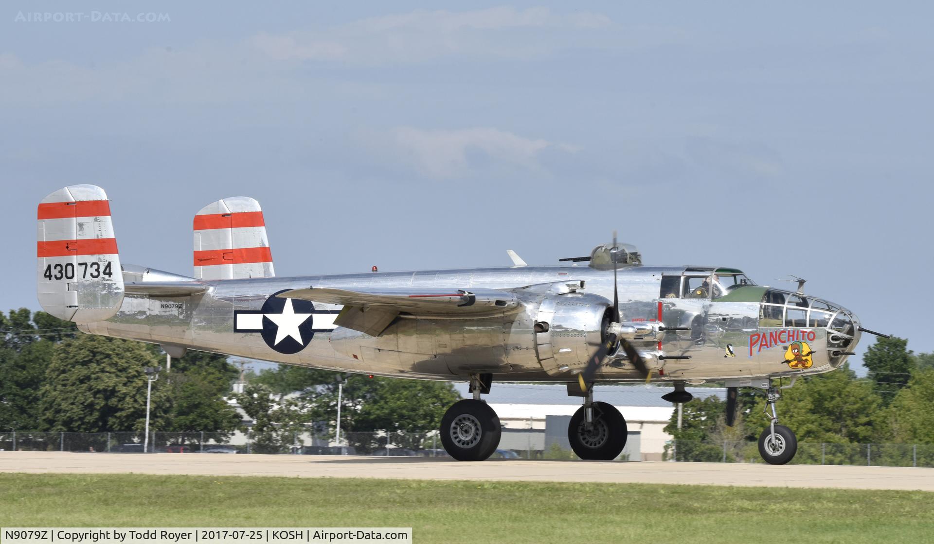 N9079Z, 1944 North American TB-25N Mitchell C/N 108-34009, Airventure 2017