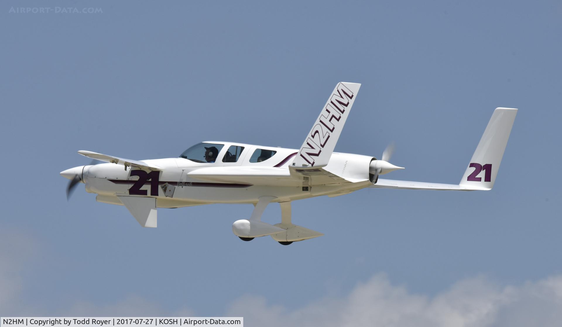 N2HM, 2000 Rutan Defiant C/N 146, Airventure 2017