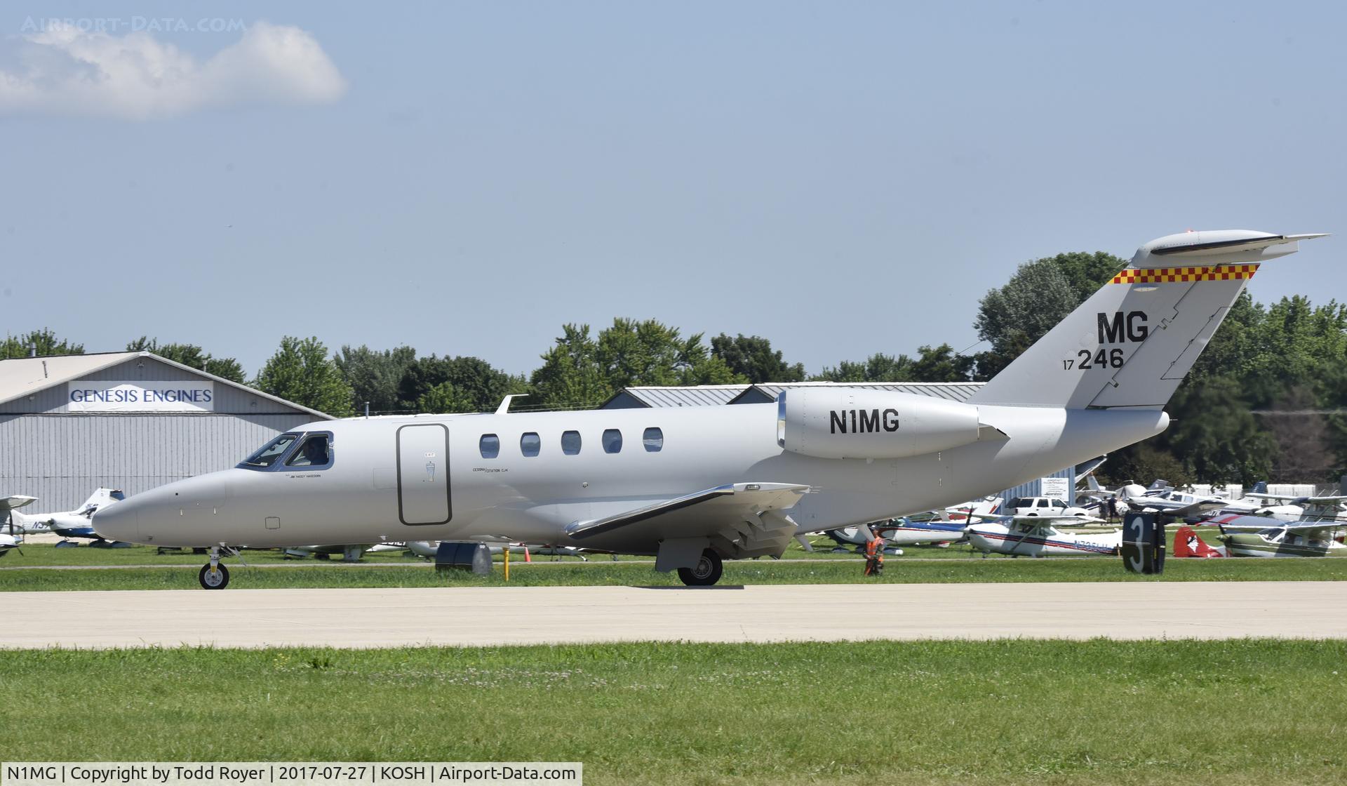 N1MG, 2017 Cessna 525C CitationJet CJ4 CitationJet CJ4 C/N 525C-0246, Airventure 2017