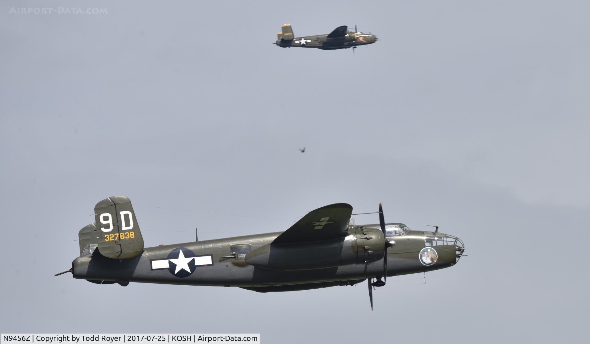 N9456Z, 1943 North American TB-25N Mitchell C/N 108-33214, Airventure 2017