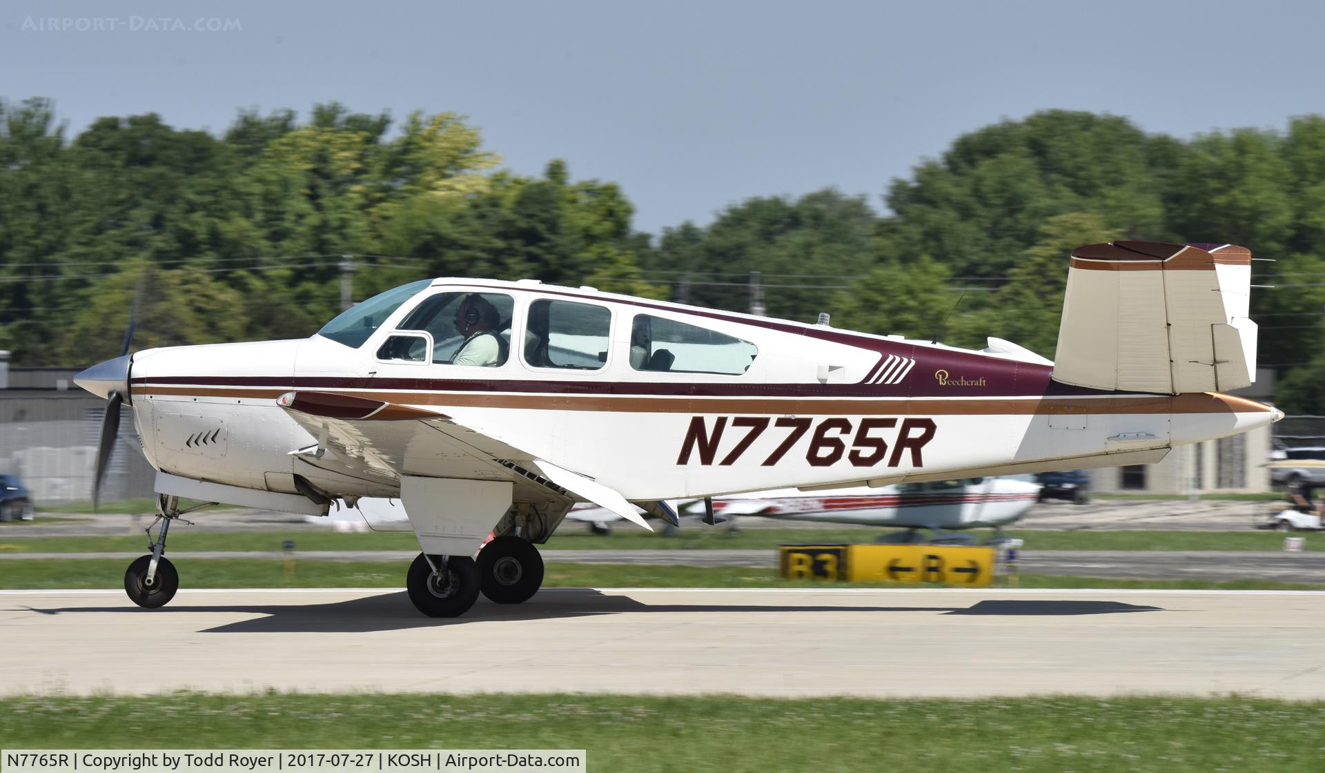N7765R, 1968 Beech V35A Bonanza C/N D-8882, Airventure 2017
