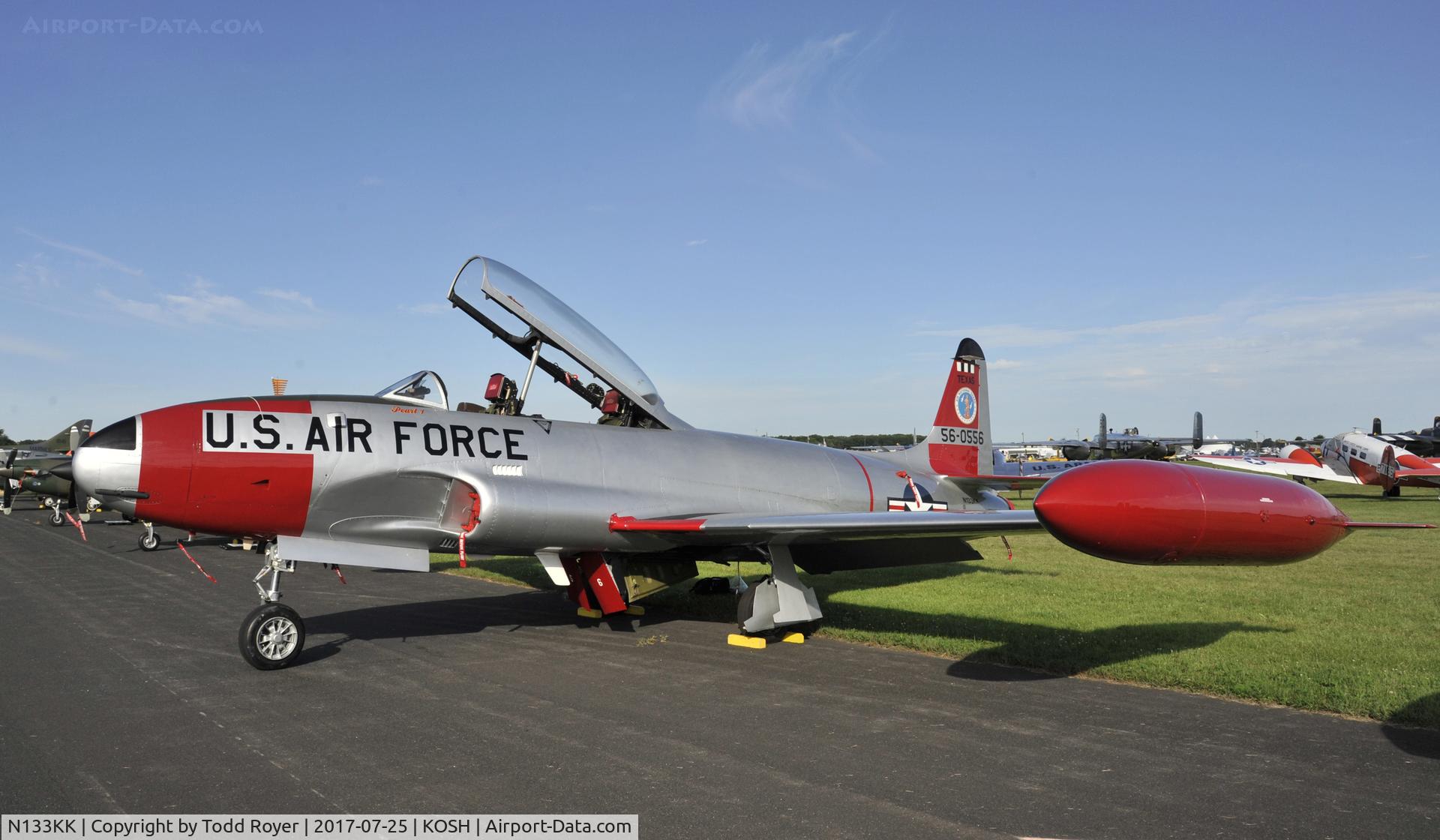 N133KK, Canadair T-33AN Silver Star 3 C/N T33-556, Airventure 2017